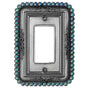 Carpe Diem Hardware - Cache Single Rocker/Gfi Switchplate w/ Swarovski Crystals - Chalice