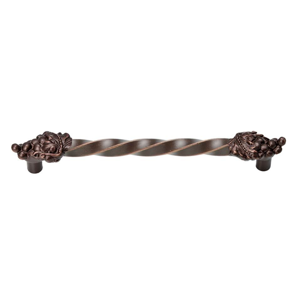 Carpe Diem Hardware - Bacchus 6'' O.C. Approx W/ 3/8'' Twist Bar Long Pull - Oil Rubbed Bronze