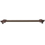 Carpe Diem Hardware - Bacchus 22'' O.C. Approx w/ 1/2'' Round Smooth Bar Long Pull - Gilded Mercury