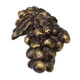 Carpe Diem Hardware - Bacchus Large Left Knob - Antique Brass