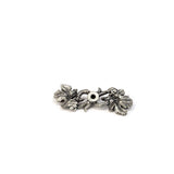 Carpe Diem Hardware - Double Grape Leaf & Vine Medium Escutcheon - Satin