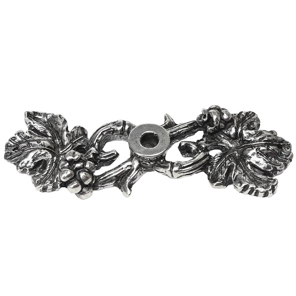 Carpe Diem Hardware - Double Grape Leaf and Vine Medium Escutcheon - Chalice