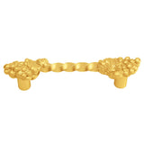 Carpe Diem Hardware - Bacchus Large 4'' O.C. Pull - Gilded Mercury