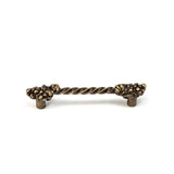 Carpe Diem Hardware - Bacchus Large 5'' O.C. Pull - Antique Brass