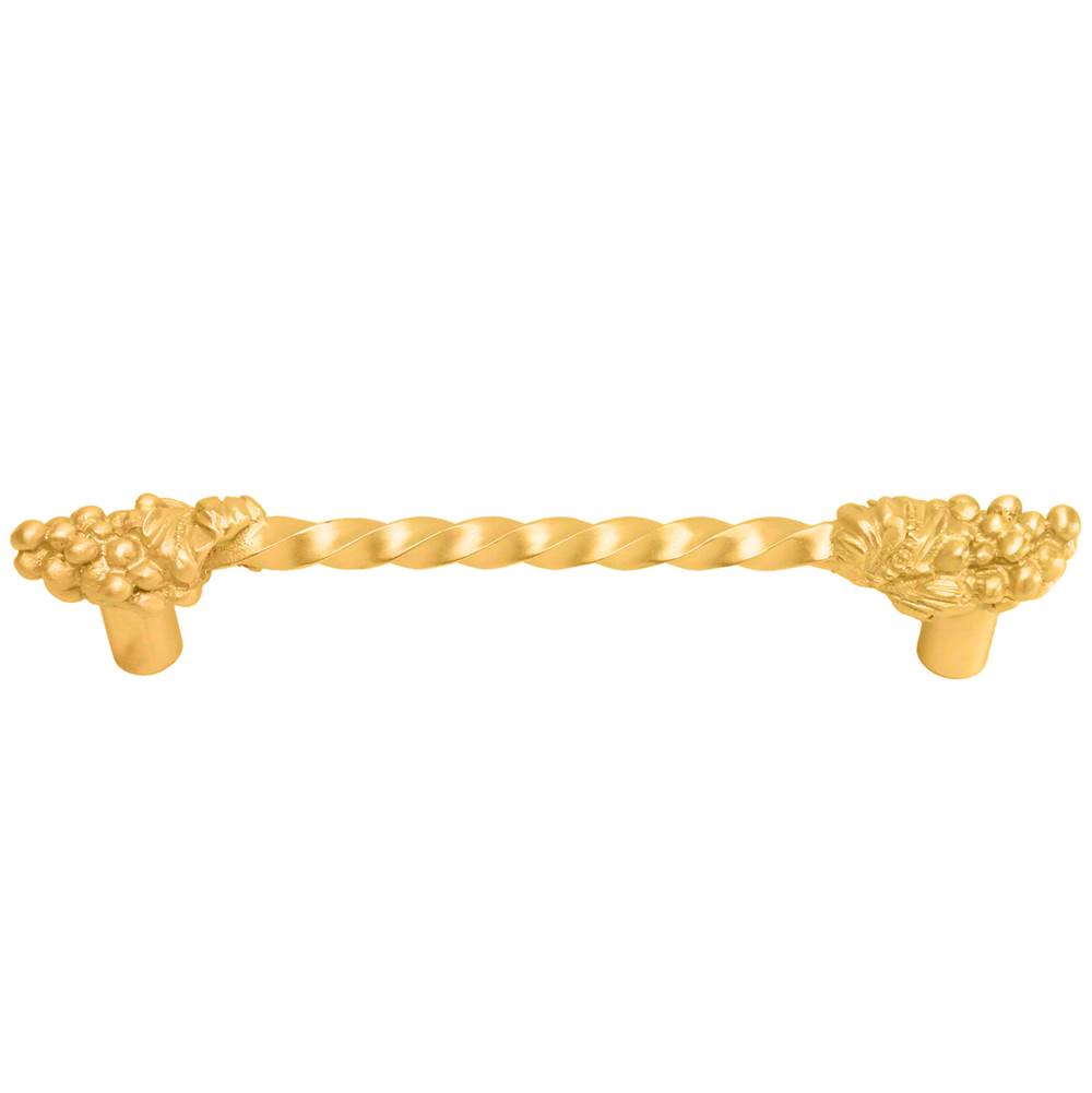 Carpe Diem Hardware - Bacchus Large 6'' O.C. Pull - Gilded Mercury