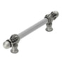 Carpe Diem Hardware - Acanthus 6'' O.C. {Approx.} w/ 5/8'' Reeded Center Long Pull Romanesque Style - Soft Gold