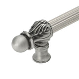 Acanthus 6'' O.C. {Approx.} w/ 5/8'' Reeded Center Long Pull Romanesque Style