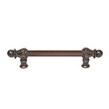 Carpe Diem Hardware - Acanthus 6'' O.C. (Approx.) With 5/8'' Reeded Center Long Pull Romanesque Style - Oil Rubbed Bronze