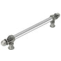 Carpe Diem Hardware - Acanthus 9'' O.C. {Approx.} w/ 5/8'' Smooth Center Long Pull Romanesque Style - Soft Gold