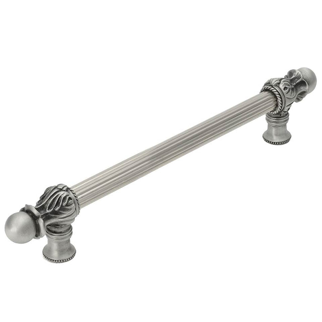 Carpe Diem Hardware - Acanthus 9'' O.C. {Approx.} w/ 5/8'' Reeded Center Long Pull Romanesque Style - Soft Gold