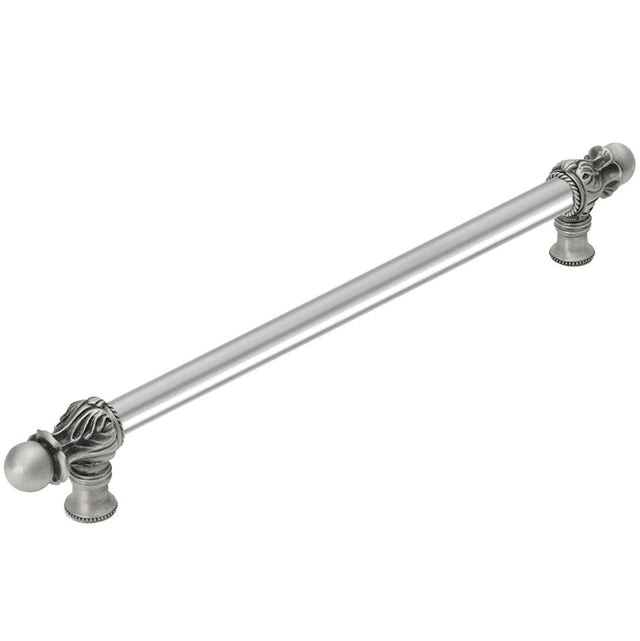 Carpe Diem Hardware - Acanthus 12'' O.C. {Approx.} w/ 5/8'' Smooth Center Long Pull Romanesque Style - Soft Gold
