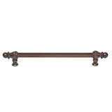 Carpe Diem Hardware - Acanthus 12'' O.C. (Approx.) With 5/8'' Reeded Center Long Pull Romanesque Style - Oil Rubbed Bronze