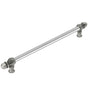 Carpe Diem Hardware - Acanthus 18'' O.C. {Approx.} w/ 5/8'' Smooth Center Long Pull Romanesque Style - Soft Gold