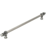 Carpe Diem Hardware - Acanthus 22'' O.C. {Approx.} w/ 5/8'' Reeded Center Long Pull Romanesque Style - Soft Gold