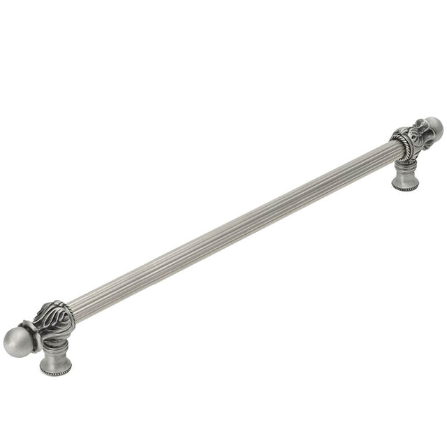 Carpe Diem Hardware - Acanthus 22'' O.C. {Approx.} w/ 5/8'' Reeded Center Long Pull Romanesque Style - Soft Gold
