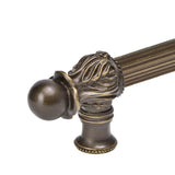Acanthus 6'' O.C. (Approx.) With 5/8'' Reeded Center Long Pull Romanesque Style With Center Brace