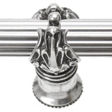 Acanthus 6'' O.C. (Approx.) With 5/8'' Reeded Center Long Pull Romanesque Style With Center Brace