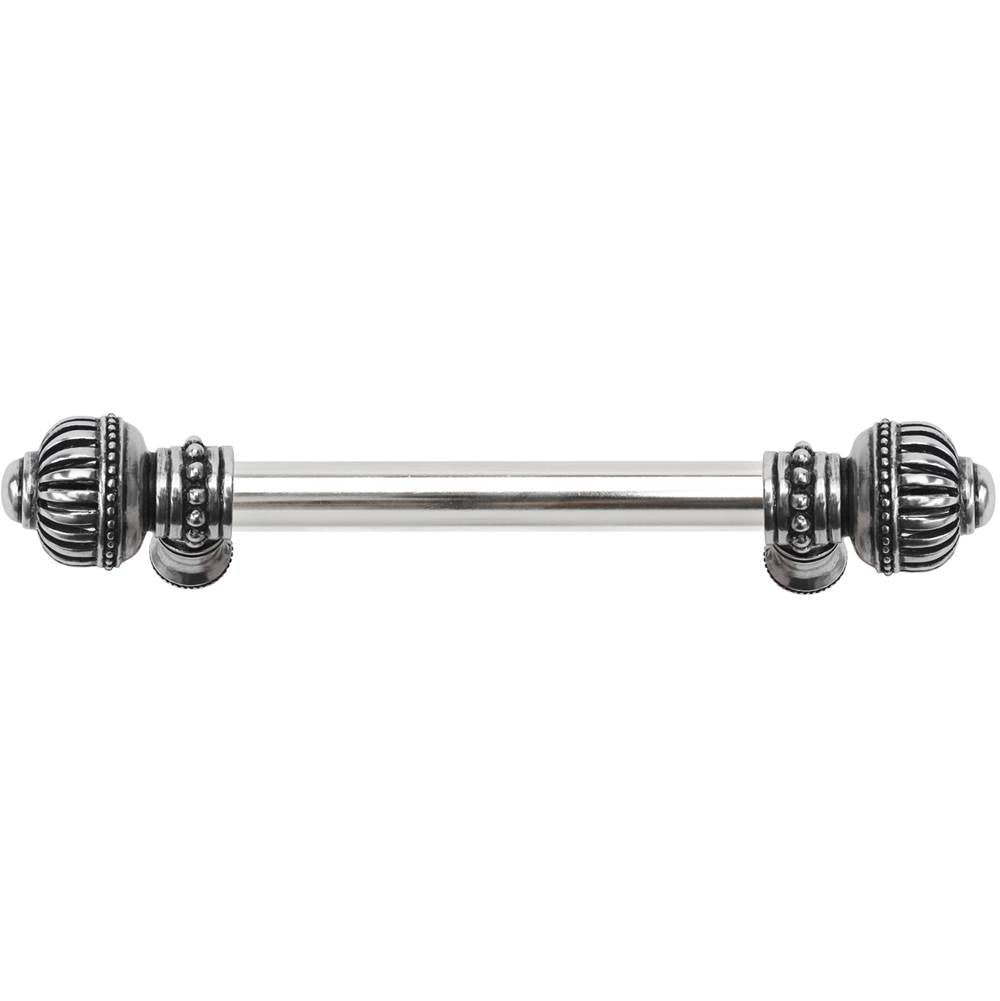 Carpe Diem Hardware - Cricket Cage 6'' O.C. (Approximately) With 5/8'' Smooth Center Long Pull Large Finial In Chalice. - Chalice