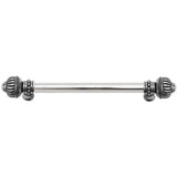 Carpe Diem Hardware - Cricket Cage 9'' O.C. (Approximately) With 5/8'' Smooth Center Long Pull Large Finial In Chalice. - Chalice