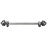 Carpe Diem Hardware - Cricket Cage 9'' O.C. (Approximately) With 5/8'' Reeded Center Long Pull Large Finial In Chalice. - Chalice