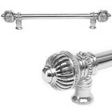 Carpe Diem Hardware - Cricket Cage 18'' O.C. Approx w/ 5/8'' Smooth Center Long Pull Large Finial - Soft Gold
