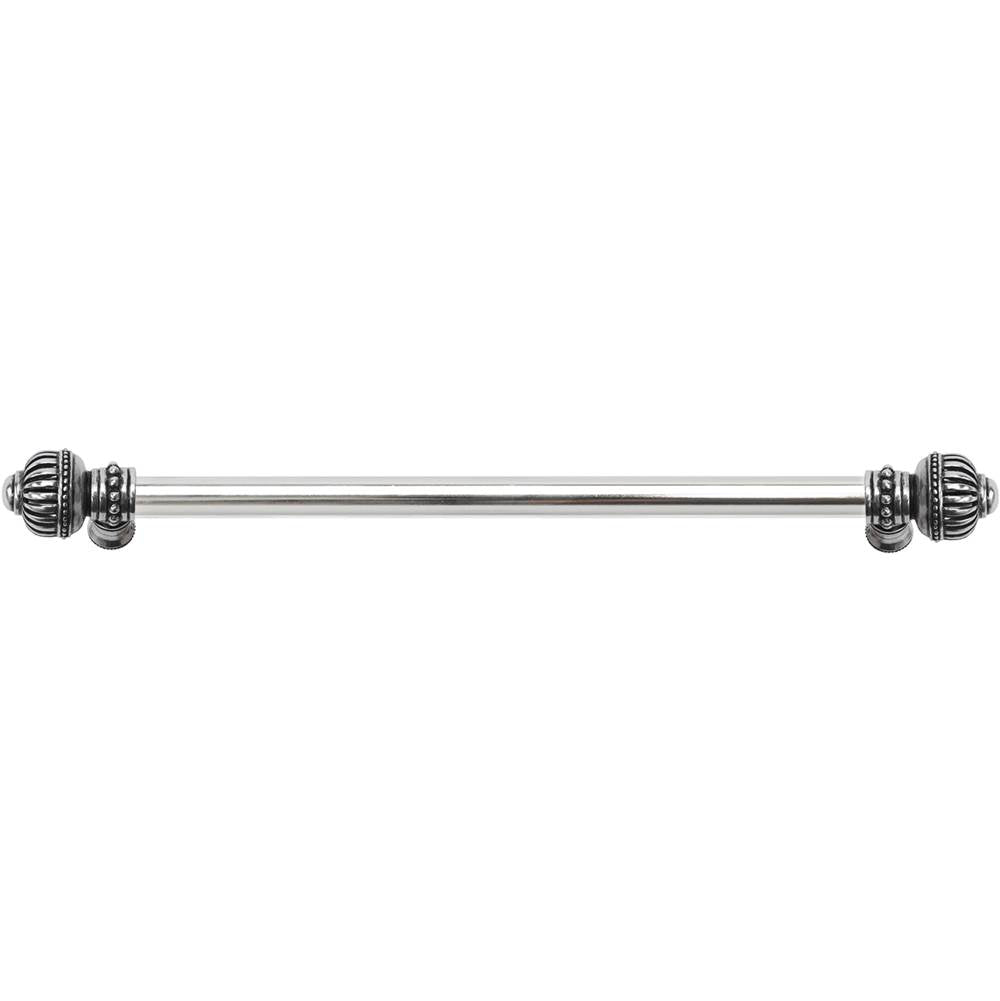 Carpe Diem Hardware - Cricket Cage 18'' O.C. (Approximately) With 5/8'' Smooth Center Long Pull Large Finial In Chalice. - Chalice