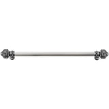 Carpe Diem Hardware - Cricket Cage 18'' O.C. (Approximately) With 5/8'' Reeded Center Long Pull Large Finial In Chalice. - Chalice