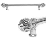 Carpe Diem Hardware - Cricket Cage 22'' O.C. Approx w/ 5/8'' Smooth Center Long Pull Large Finial - Soft Gold
