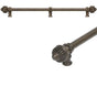 Carpe Diem Hardware - Cricket Cage 22'' O.C. Approx w/ 5/8'' Smooth Center Long Pull Large Finial w/ Center Brace - Chalice