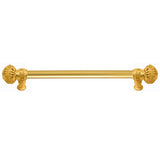 Carpe Diem Hardware - Juliane Grace 12'' O.C. (Approximately) With 5/8'' Smooth Center Long Pull Large Finial In Gilded Mercury. - Gilded Mercury