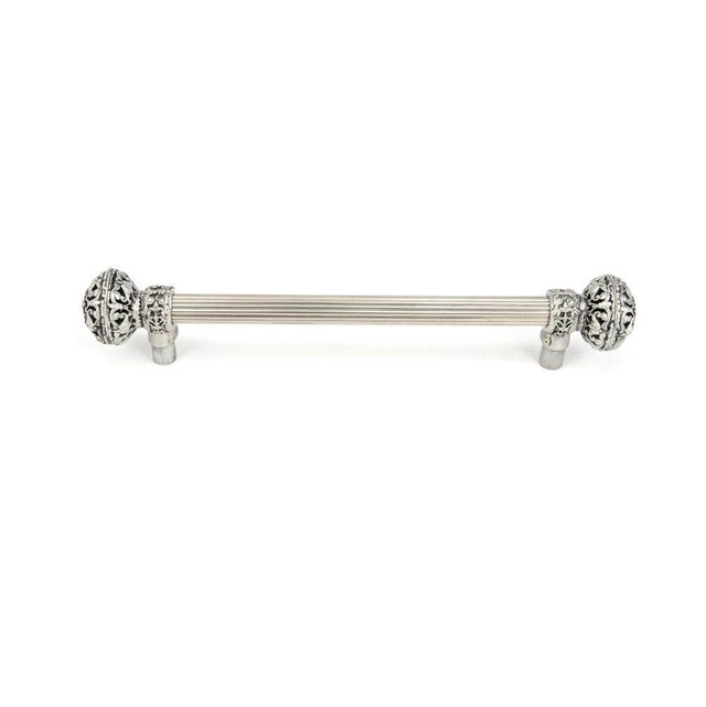 Carpe Diem Hardware - Juliane Grace 18'' O.C. Approx w/ 5/8'' Smooth Center Long Pull Large Finial - Soft Gold