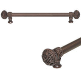 Carpe Diem Hardware - Juliane Grace 18'' O.C. (Approximately) With 5/8'' Smooth Center Long Pull Large Finial - Oil Rubbed Bronze
