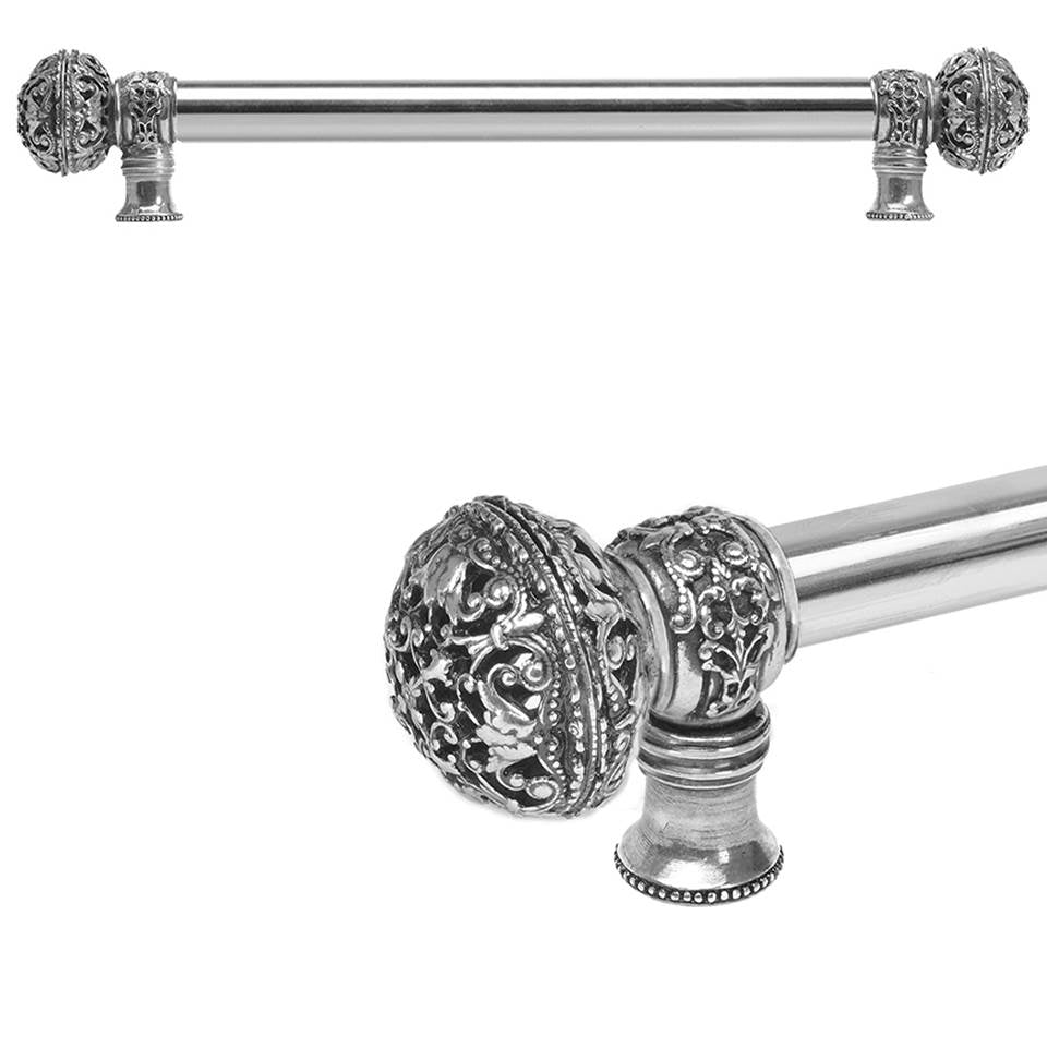 Carpe Diem Hardware - Juliane Grace 18'' O.C. (Approximately) With 5/8'' Smooth Center Long Pull Large Finial In Chalice. - Chalice