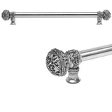 Carpe Diem Hardware - Juliane Grace 22'' O.C. (Approximately) With 5/8'' Smooth Center Long Pull Large Finial In Chalice. - Chalice