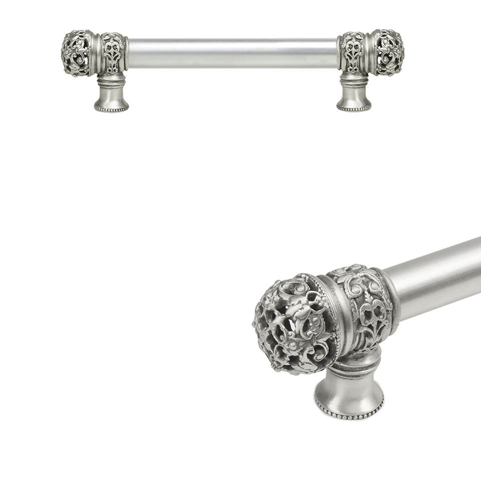 Carpe Diem Hardware - Juliane Grace 6'' O.C. Approx w/ 5/8'' Smooth Center Long Pull Small Finial - Soft Gold