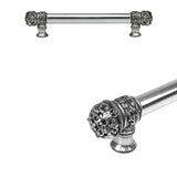 Carpe Diem Hardware - Juliane Grace 6'' O.C. (Approximately) With 5/8'' Smooth Center Long Pull Small Finial In Chalice. - Chalice