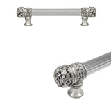 Carpe Diem Hardware - Juliane Grace 6'' O.C. Approx w/ 5/8'' Reeded Center Long Pull Small Finial - Soft Gold