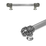 Carpe Diem Hardware - Juliane Grace 6'' O.C. (Approximately) With 5/8'' Reeded Center Long Pull Small Finial In Chalice. - Chalice