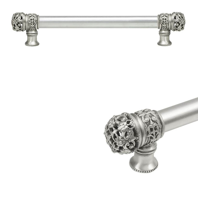 Carpe Diem Hardware - Juliane Grace 9'' O.C. Approx w/ 5/8'' Smooth Center Long Pull Small Finial - Soft Gold