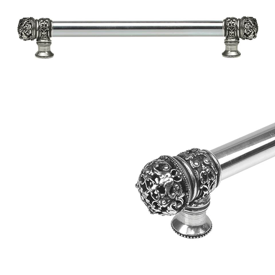 Carpe Diem Hardware - Juliane Grace 9'' O.C. (Approximately) With 5/8'' Smooth Center Long Pull Small Finial In Chalice. - Chalice