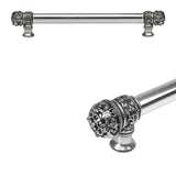 Carpe Diem Hardware - Juliane Grace 9'' O.C. (Approximately) With 5/8'' Smooth Center Long Pull Small Finial In Chalice. - Chalice