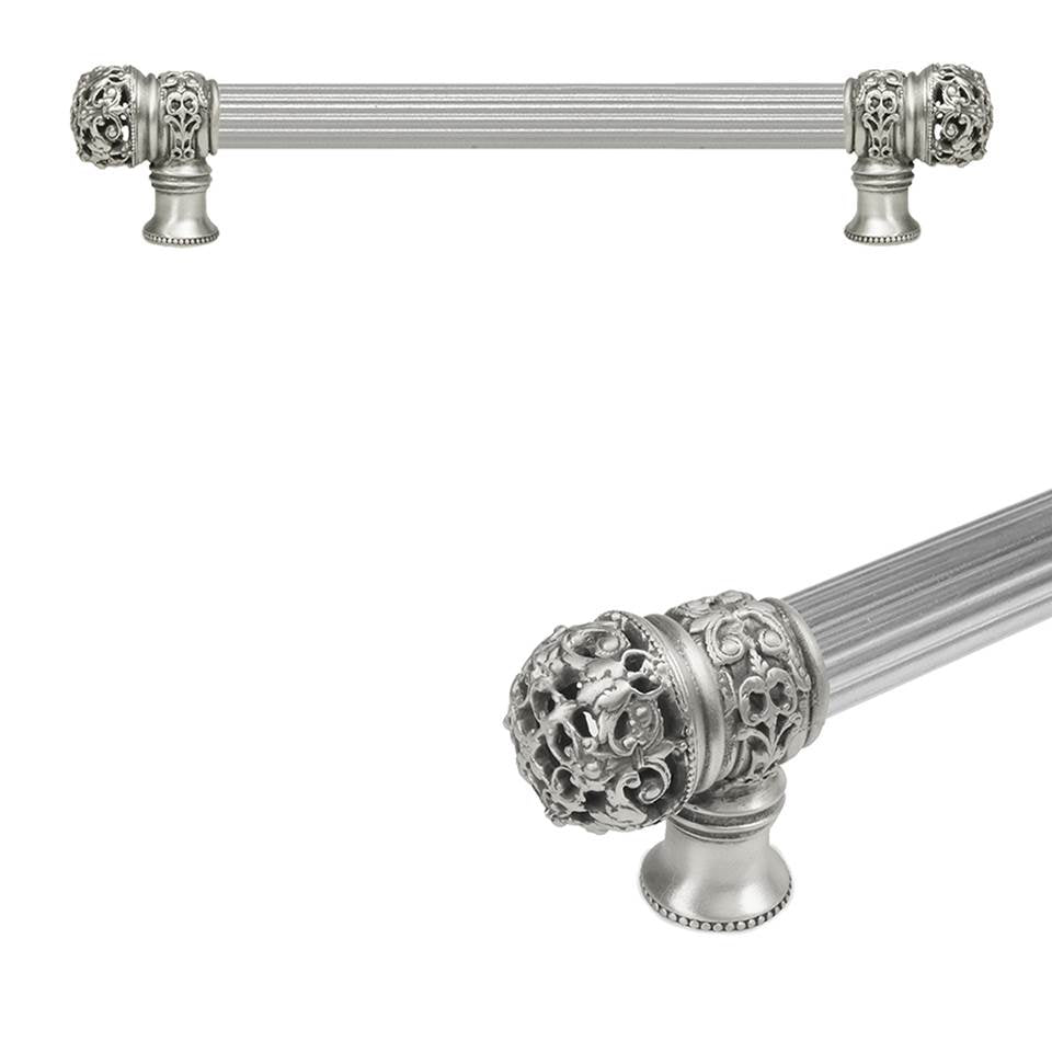 Carpe Diem Hardware - Juliane Grace 9'' O.C. Approx w/ 5/8'' Reeded Center Long Pull Small Finial - Soft Gold