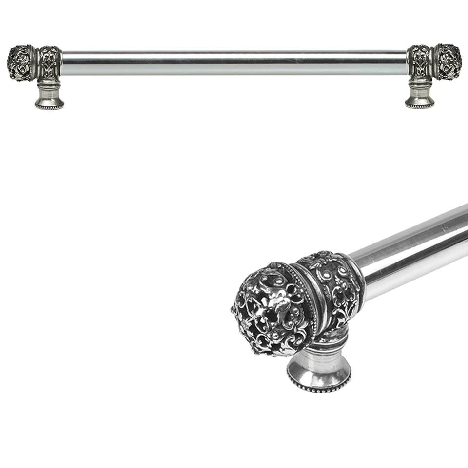 Carpe Diem Hardware - Juliane Grace 12'' O.C. (Approximately) With 5/8'' Smooth Center Long Pull Small Finial In Chalice. - Chalice