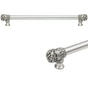 Carpe Diem Hardware - Juliane Grace 22'' O.C. Approx w/ 5/8'' Smooth Center Long Pull Small Finial - Soft Gold