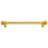 Carpe Diem Hardware - Juliane Grace 22'' O.C. (Approximately) With 5/8'' Smooth Center Long Pull Small Finial In Gilded Mercury. - Gilded Mercury