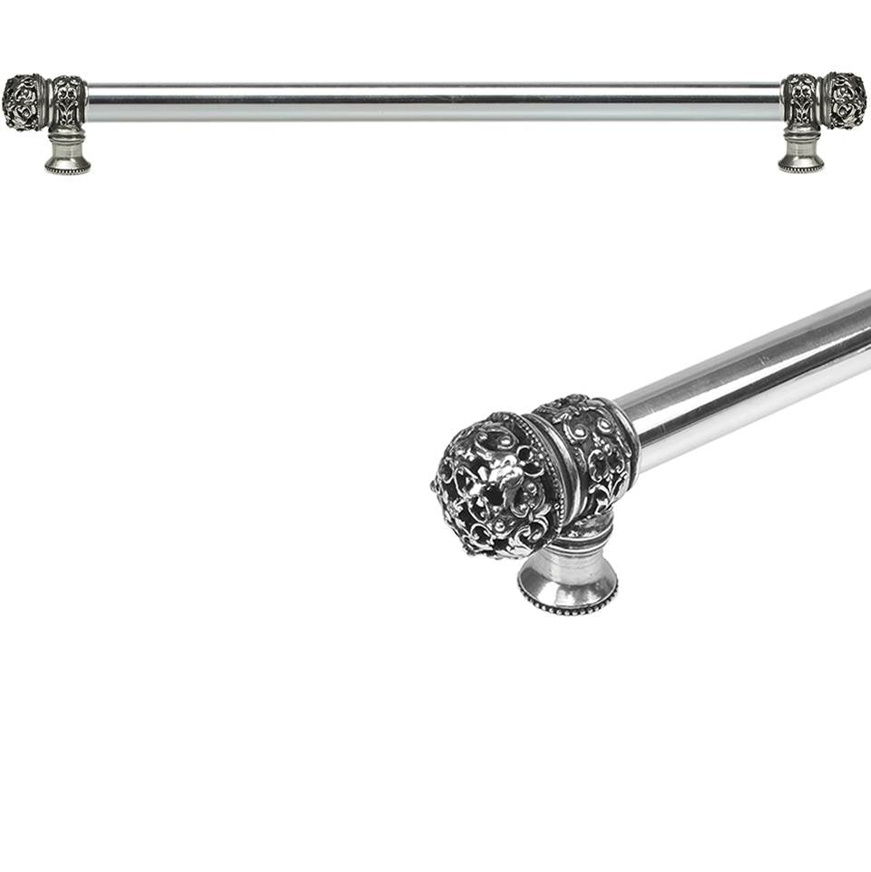 Carpe Diem Hardware - Juliane Grace 22'' O.C. (Approximately) With 5/8'' Smooth Center Long Pull Small Finial In Chalice. - Chalice