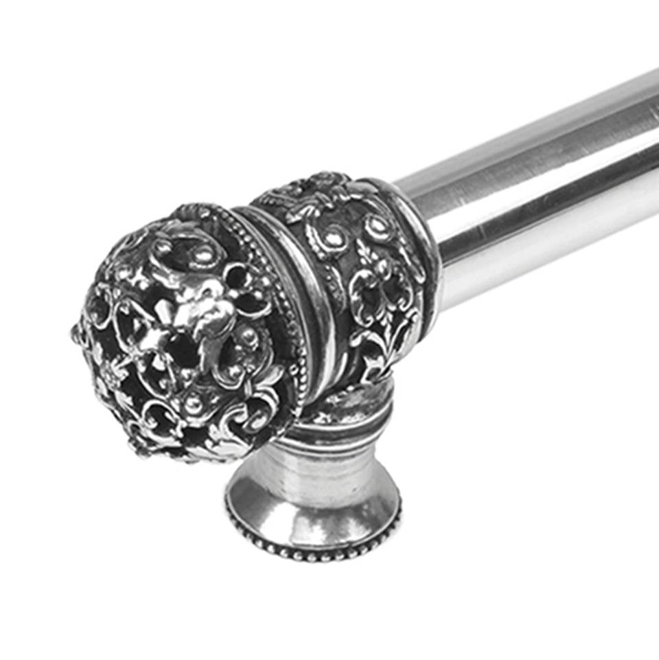 Juliane Grace 22'' O.C. Approx w/ 5/8'' Smooth Center Long Pull Small Finial