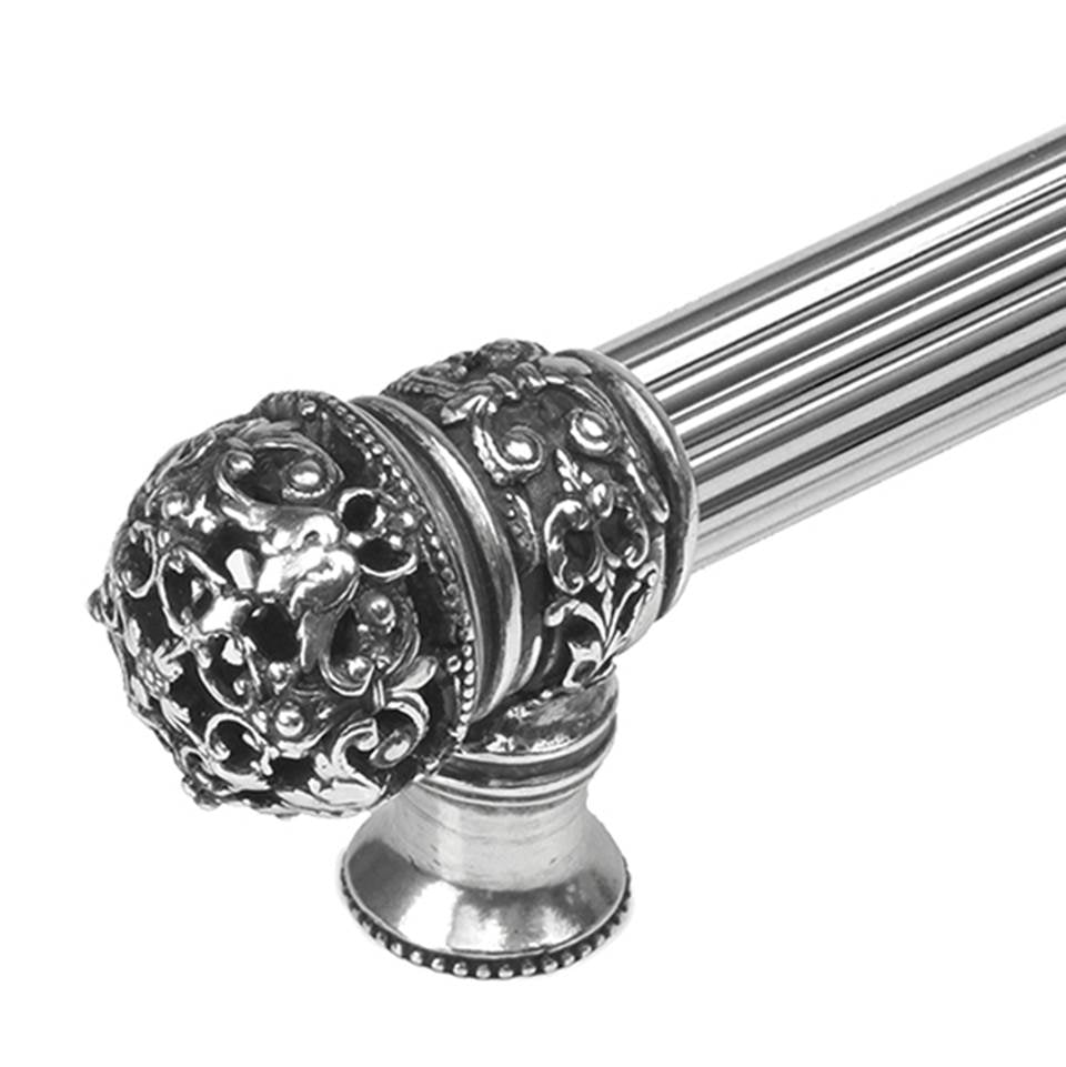 Juliane Grace 22'' O.C. Approx w/ 5/8'' Reeded Center Long Pull Small Finial
