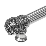 Juliane Grace 22'' O.C. Approx w/ 5/8'' Reeded Center Long Pull Small Finial