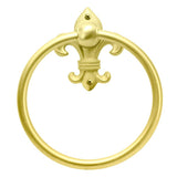 Carpe Diem Hardware - Charlemagne Full Towel Smooth Ring - Soft Gold